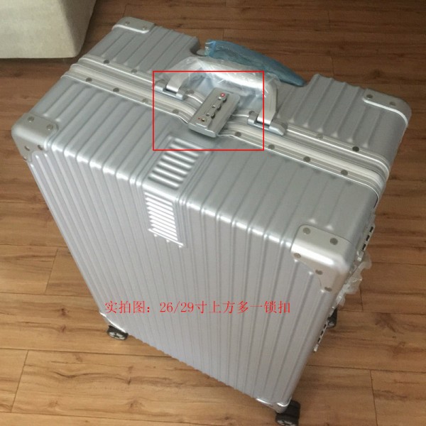 同庆和堂 | igtt铝框行李箱拉杆箱旅行箱万向轮男女20/24/26寸密码箱登机箱子 铝合金框 加强密码锁 万向轮 终身保修