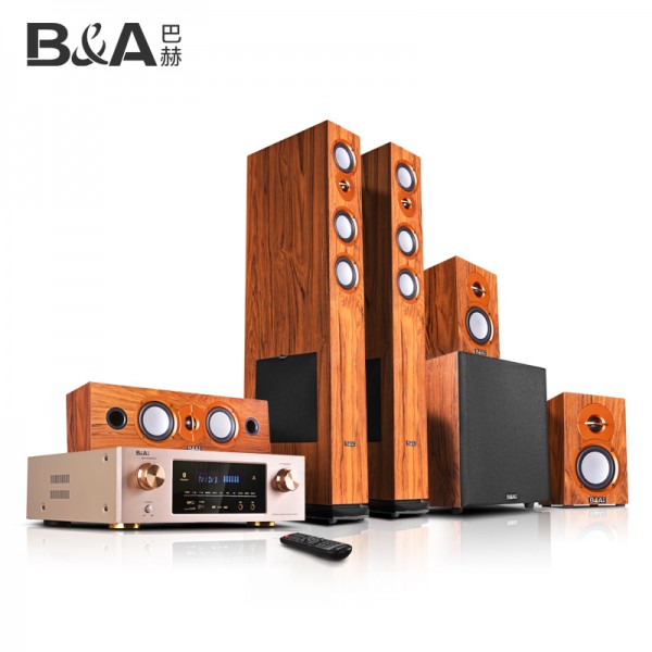 金士顿 | B&A/巴赫 C6Z家庭影院5.1音响套装家用客厅电视投影机无线环绕音箱全套